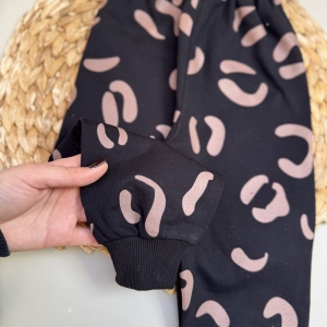 بلوز شلوار دورس قلب پلنگی