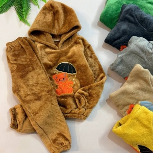 هودی شلوار حوله‌ای گربه