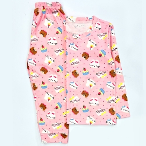 بلوز شلوار پیشی توت‌فرنگی