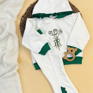 هودی شلوار رز