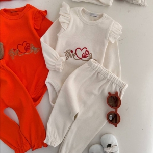 بادی شلوار کبریتی قلب