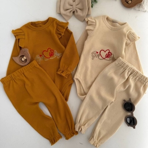 بادی شلوار کبریتی قلب