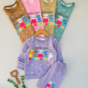 بلوز شلوار گربه کیوت