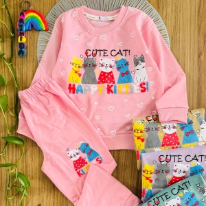 بلوز شلوار گربه کیوت