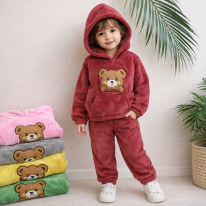 هودی شلوار حوله‌ای تدی