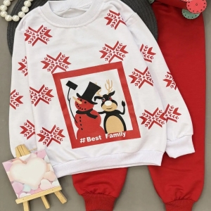 بلوز شلوار آدم برفی