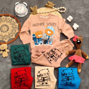 بلوز شلوار دورس حیوانات سورتمه