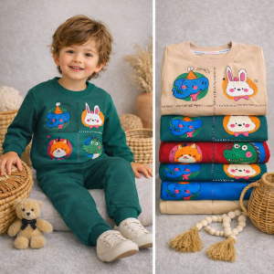 بلوز شلوار دورس حیوانات فرندز