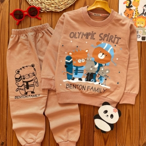 بلوز شلوار دورس حیوانات سورتمه