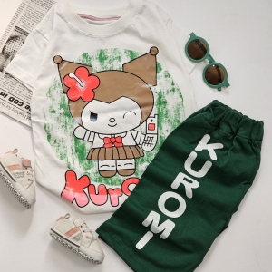 بلوز شورت کرومی گل