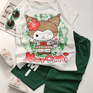 بلوز شورت کرومی گل