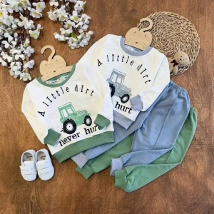 بلوز شلوار دورس تراکتور