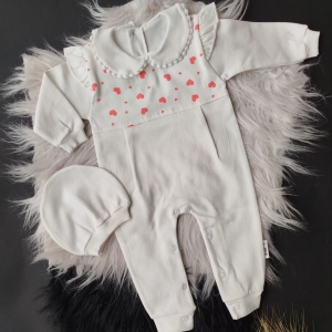 سرهمی کلاه قلب سفید