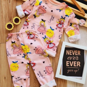 بلوز شلوار توکرک خارجی لیمو