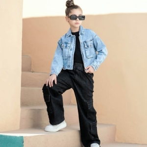 کت جین یخی زیپ