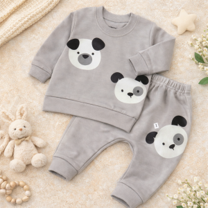 بلوز شلوار طوسی هاپو