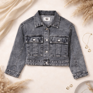 کت جین خاکستری