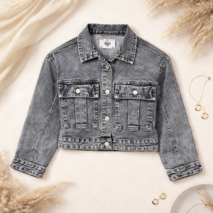 کت جین خاکستری