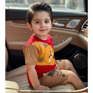 تیشرت شلوارک خرس بازیگوش