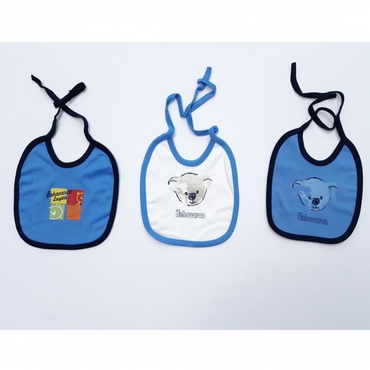 پیشبند سفید آبی خرس