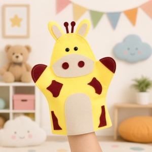 عروسک نمایش زرافه