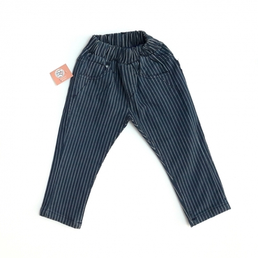 شلوار سورمه ای راه راه