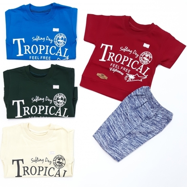 بلوز شورت TROPICAL