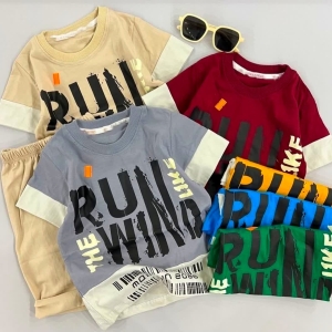 تیشرت شلوارک RUN