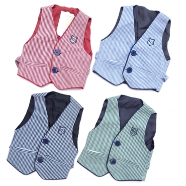 جلیقه مجلسی چهارخونه ریز