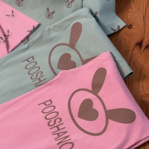 تیشرت کراپ شلوار بگ خرگوش