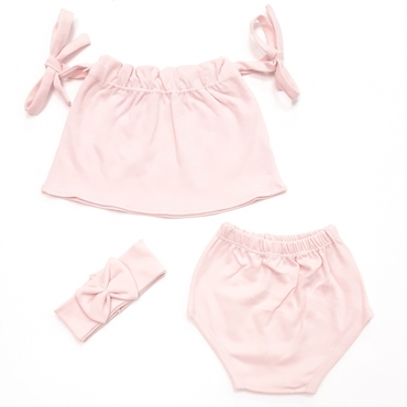 سه تیکه نیم تنه صورتی