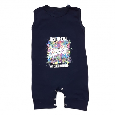 رامپر آبرنگی سورمه‌ای