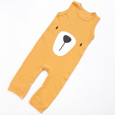 رامپر شلواری خرسی خردلی