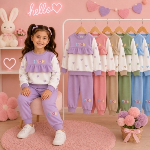 بلوز شلوار قلبی