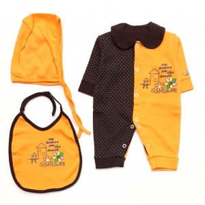 سرهمی پیشبند کلاه آفتابگردان