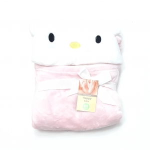 پتو کلاهدار کارترز صورتی