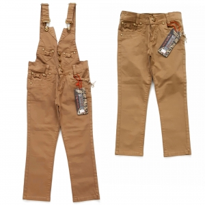 دوبنده شلوار کتان خاکی