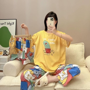 (زنانه) سه تیکه کاکتوس زرد