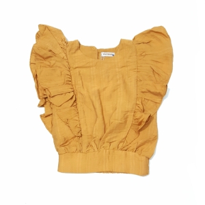 پیراهن خردلی