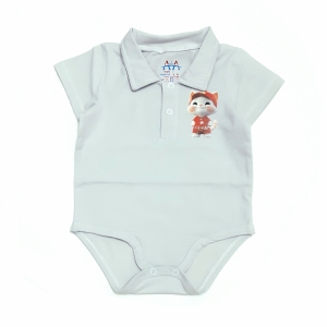 زیرکوتاه یقه لاگوستی طوسی