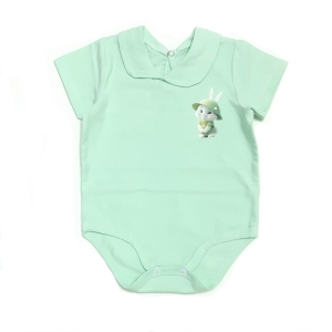 زیرکوتاه یقه ب‌ب سبز