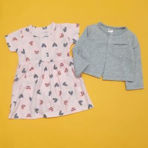 کت سارافون زیردکمه‌دار کارترز قلب صورتی