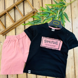 بلوز شورت SHINE گلبهی