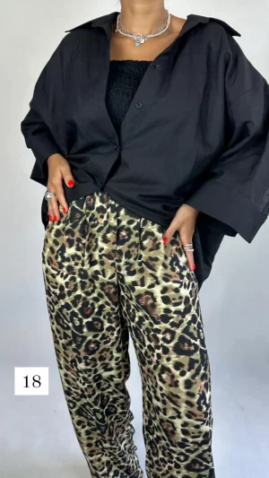 leopard pants