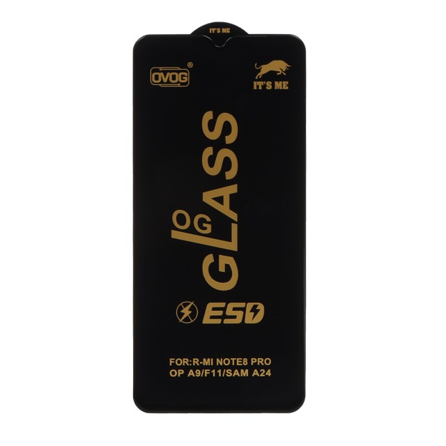 محافظ صفحه نمایش شیشه ای درجه یک Samsung A24  - Full Cover OG