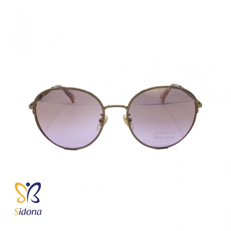 عینک آفتابی زنانه Police مدل SPL 834 8FFX