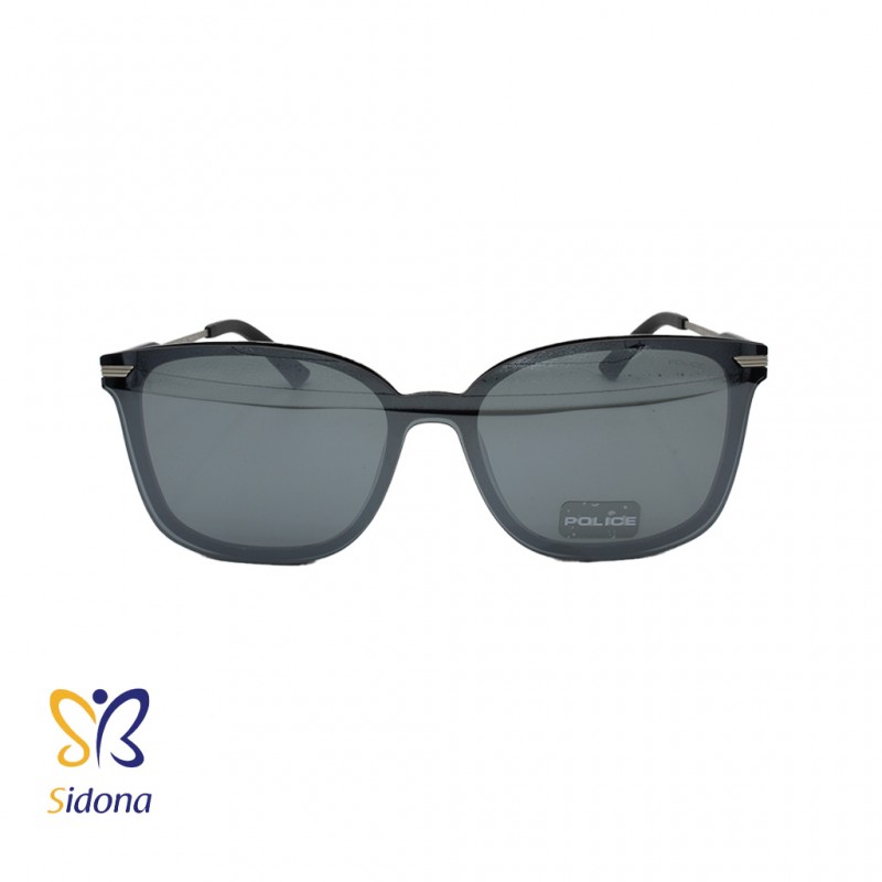 عینک آفتابی یونیسکس Police مدل SPL 531G BKMX