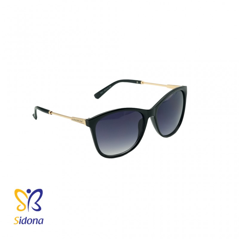 عینک آفتابی مشکی براق 8941