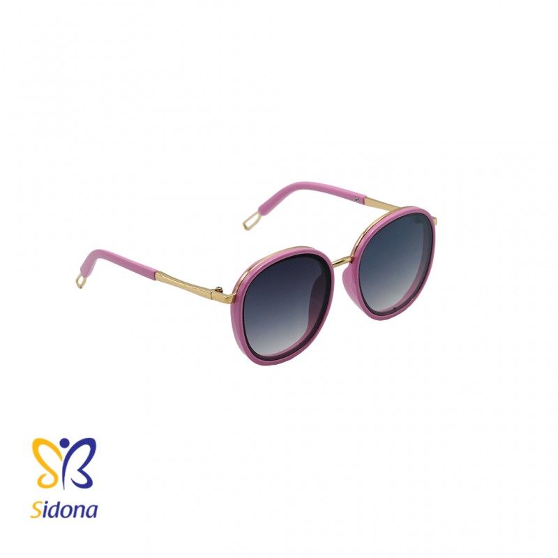 عینک آفتابی صورتی پر رنگ 7024