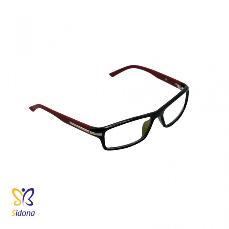 عینک مشکی-زرشکی P8179-C20